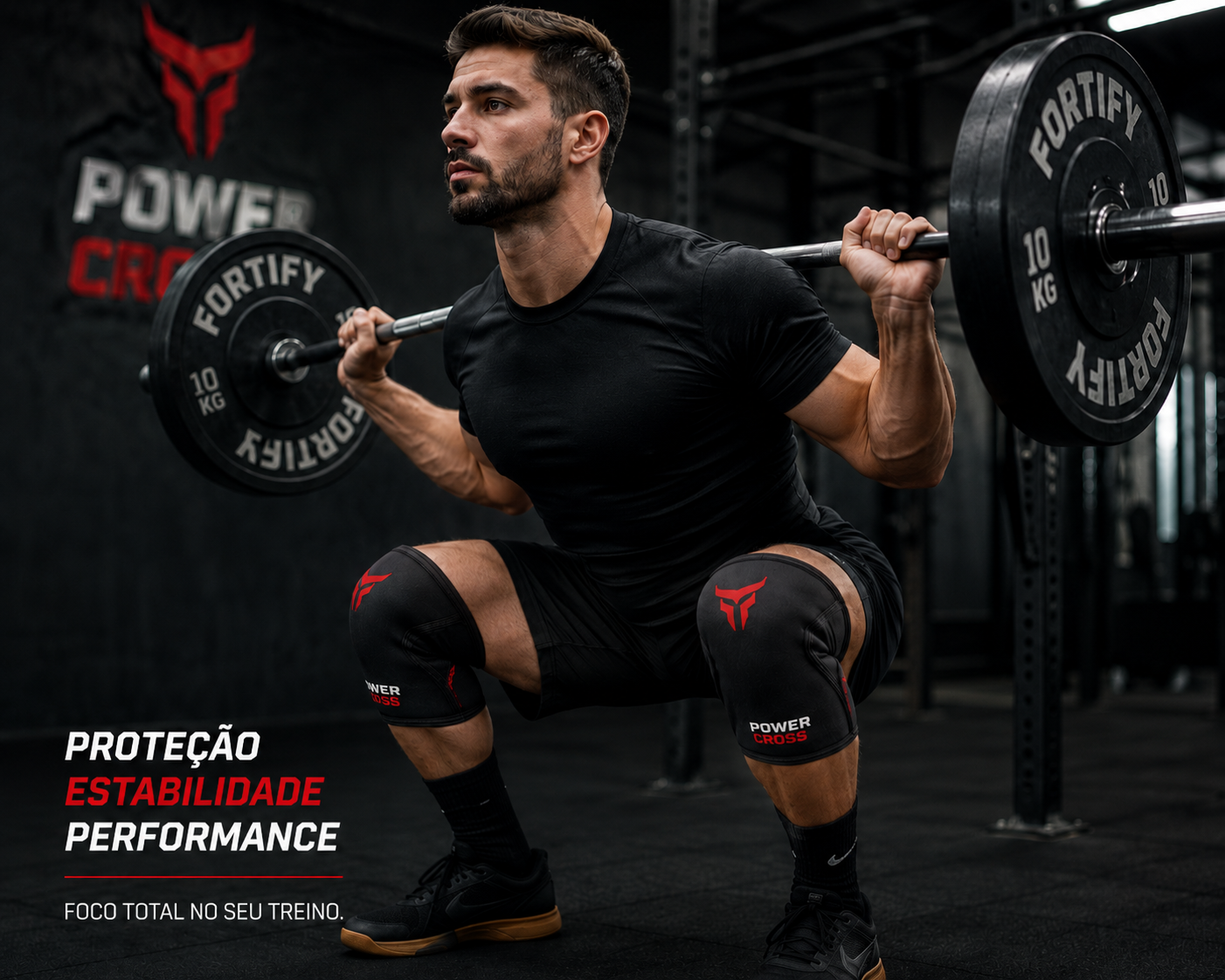 Joelheira Neoprene 7mm Reforçada Lpo