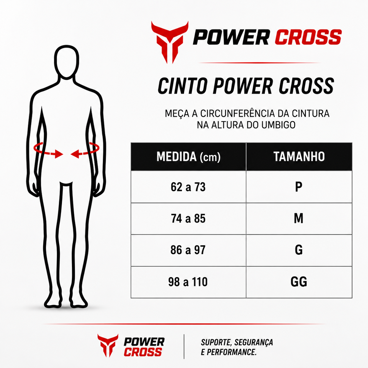CINTO LOMBAR POWER CROSS