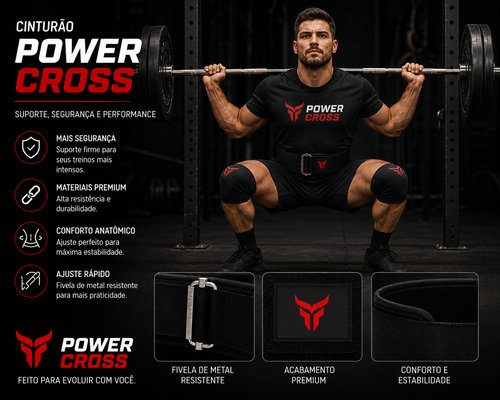 CINTO LOMBAR POWER CROSS