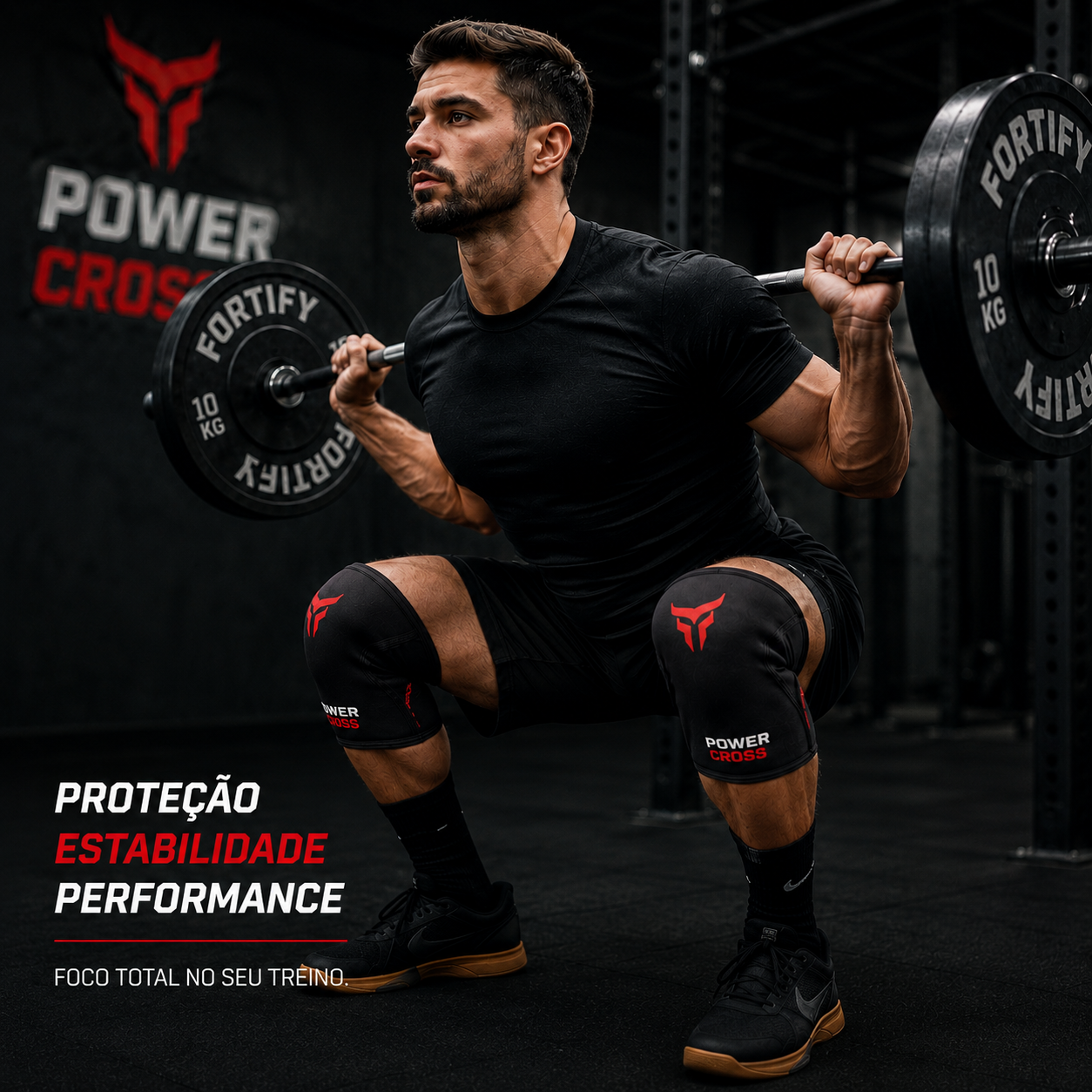 Joelheira Neoprene 7mm Reforçada Lpo