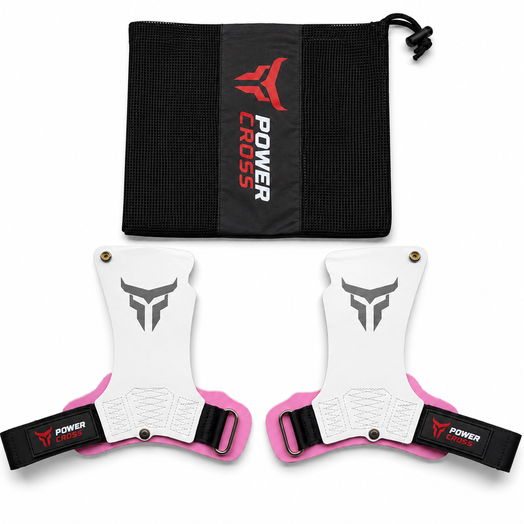 Hand Grip FORCE Rosa c/Branco